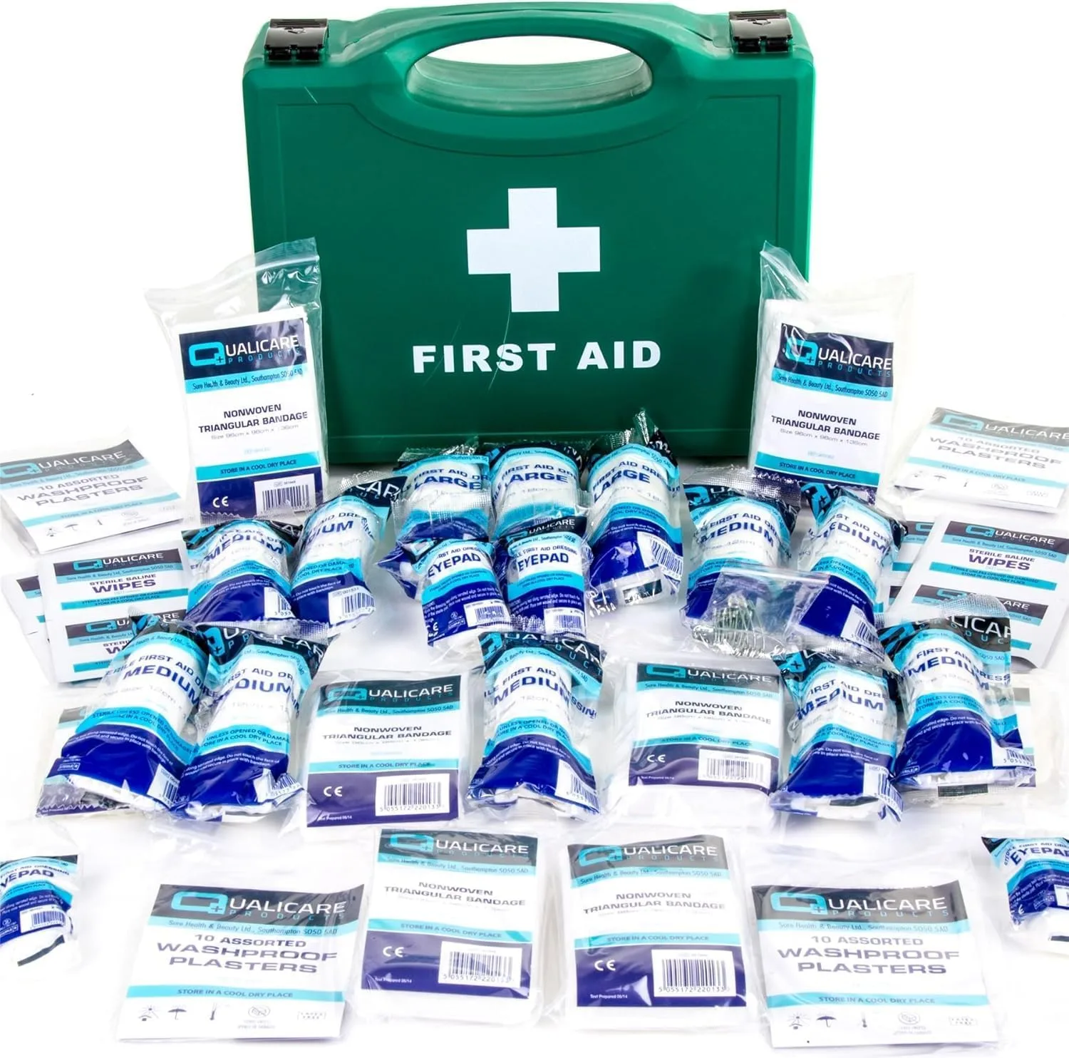 HSE First Aid Kit, 1–20 Person Hard Case