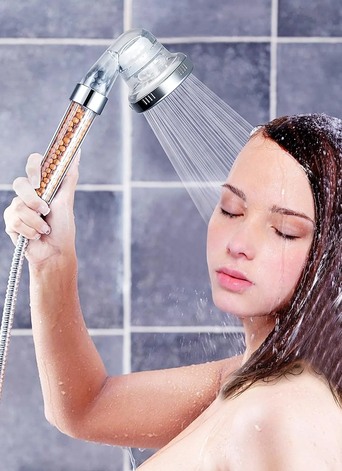 Ionic Filter Shower Head, 3 Modes
