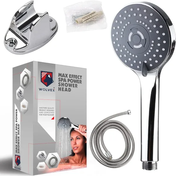 Eco Shower Head with Pause & Massage