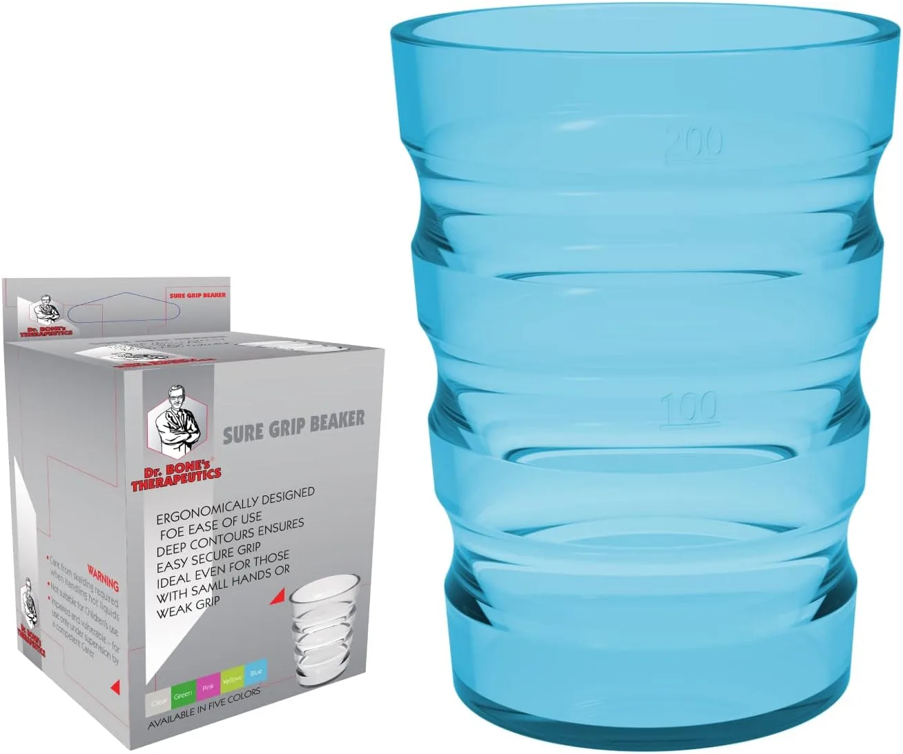 200ml Non-Spill Travel Cup – Blue
