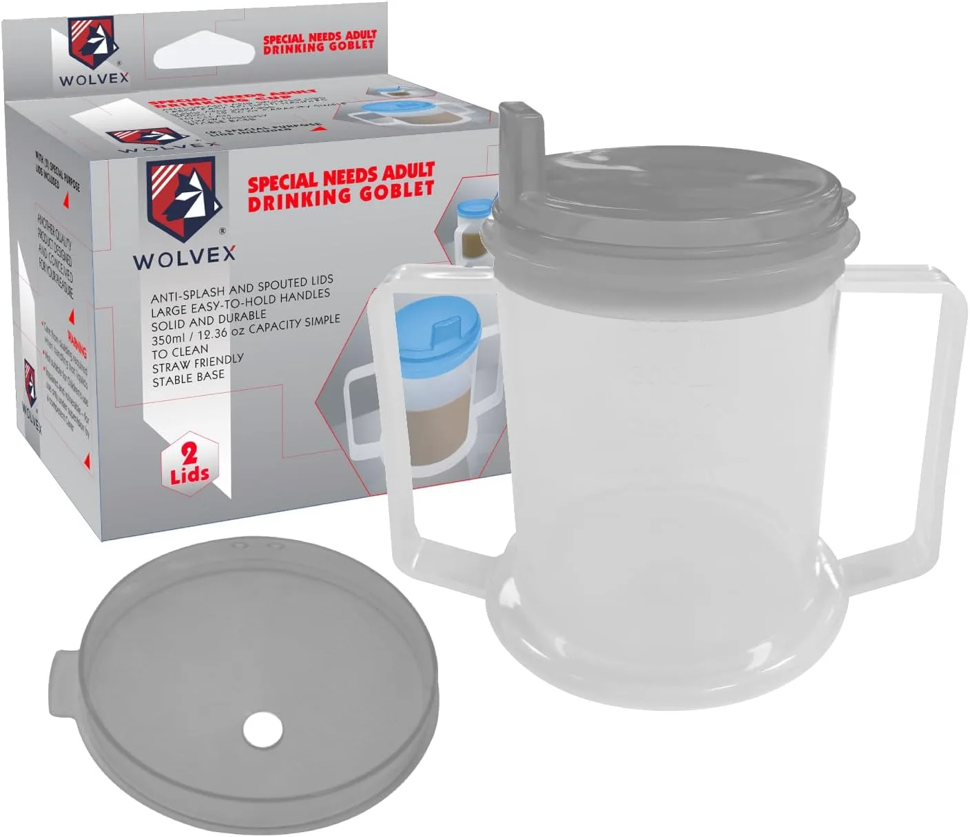 350ml Anti-Spill Drinking Cup Beaker – Green