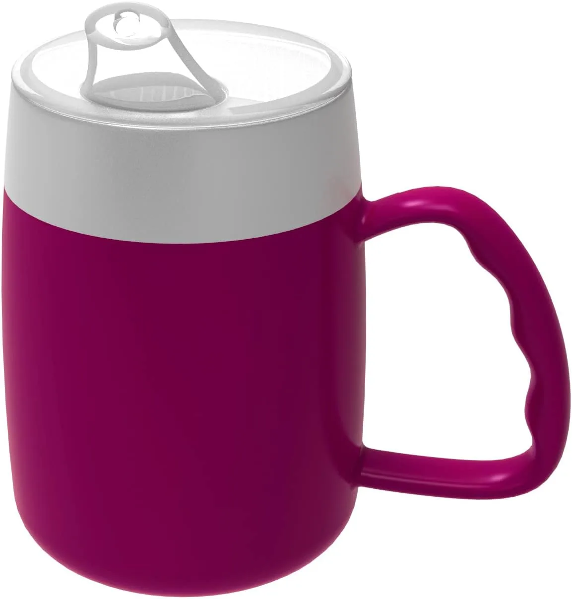 140ml Spill-Proof Cone Mug, One Handle – Blackberry