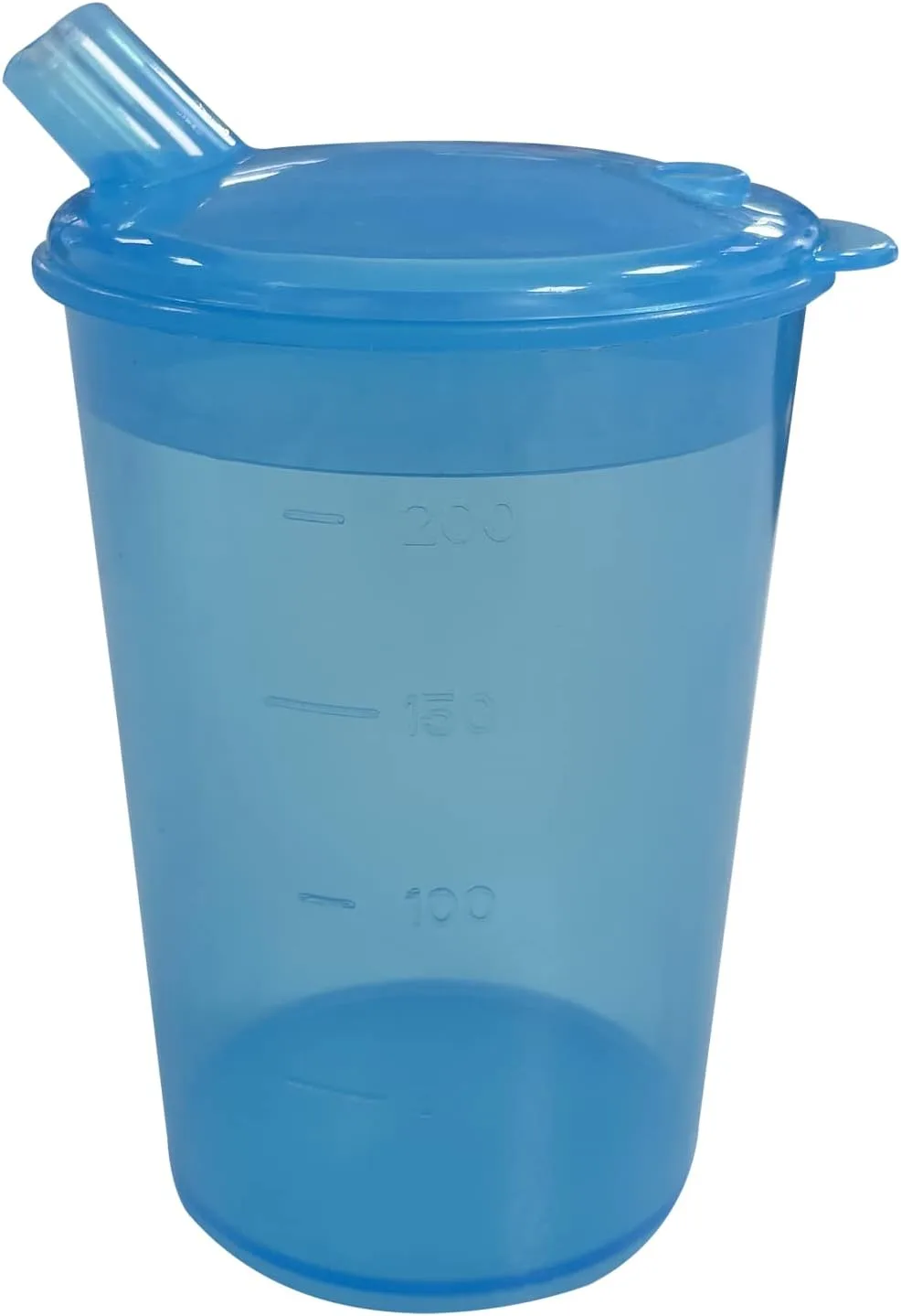 200ml Adult Sippy Cup with Lip Spout – Blue