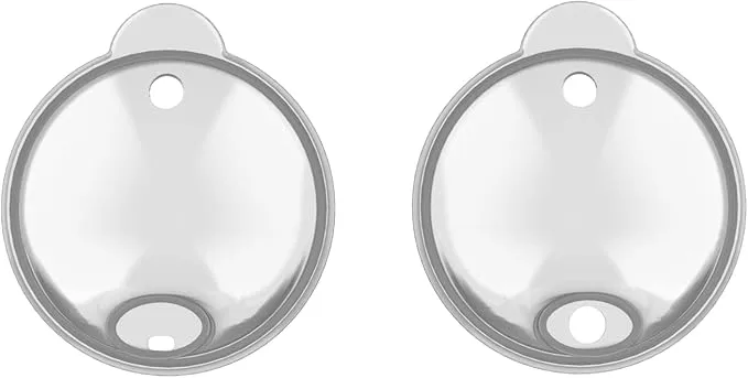 250ml Feeding Cup with 2 Lids & Straw Hole – Clear